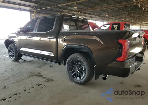 2025 Toyota Tundra Crewmax Platinum z USA, uszkodzony, nr VIN 5TFMA5DB1SX283123